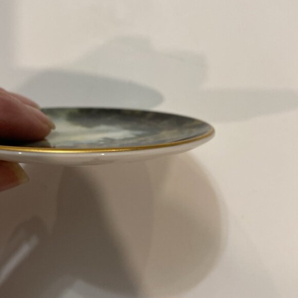 Crown Staffordshire, serrure et moulin Dedham par John Constable 3" - Picture 5 of 8